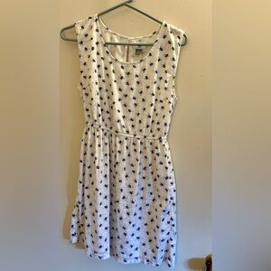 Old Navy Blue and White Floral Kids Dress